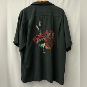 Kahala Aloha Lounge Men’s Hawaiian Shirt Size L